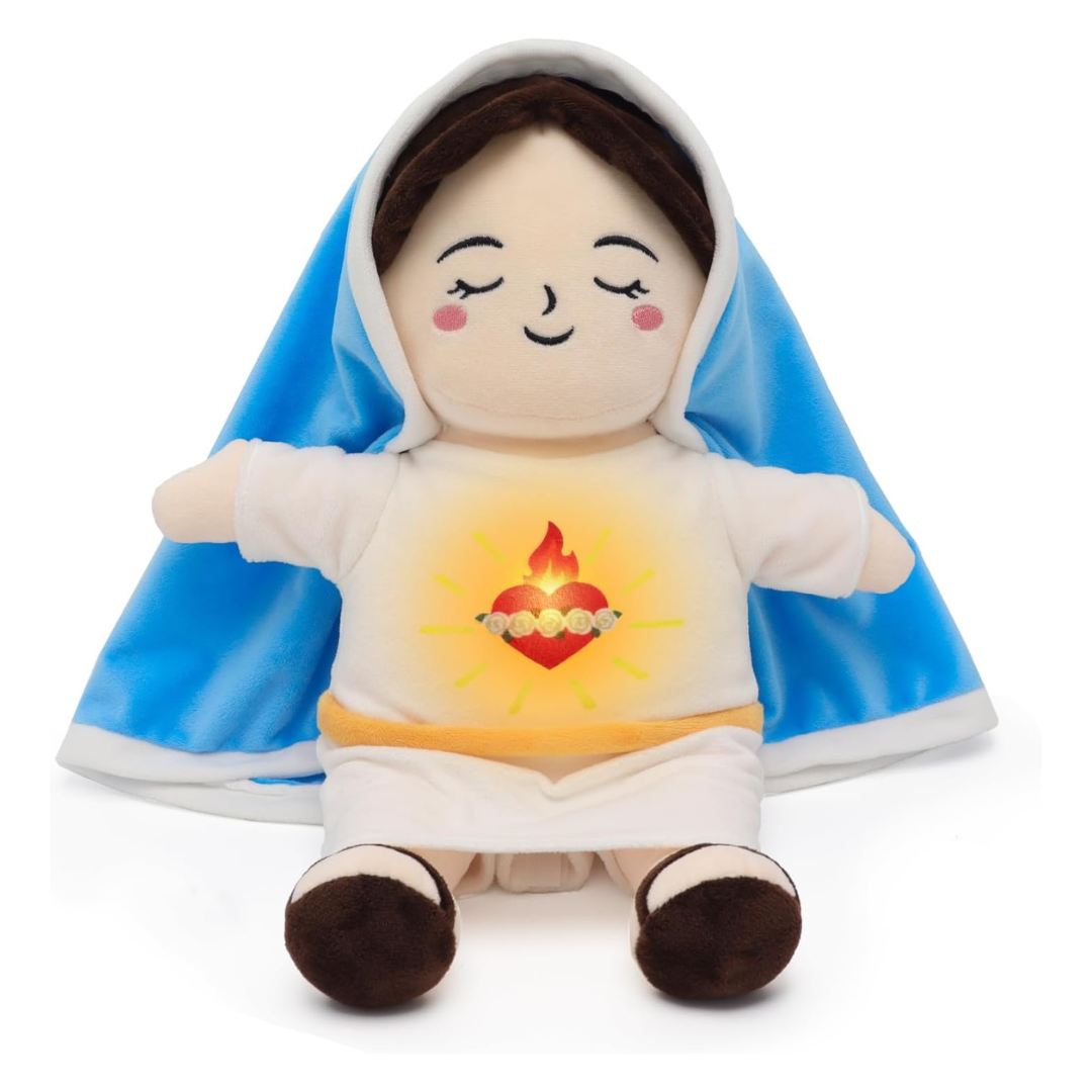 Peluche Anti-Estrés que Respira Virgen Maria™